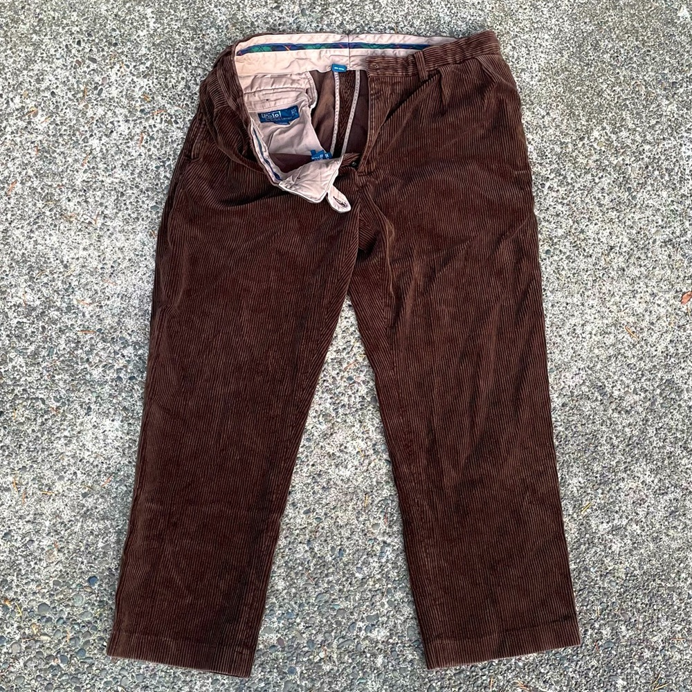 Vintage Ralph Lauren Corduroy Pants - lightly used - 36 x 32